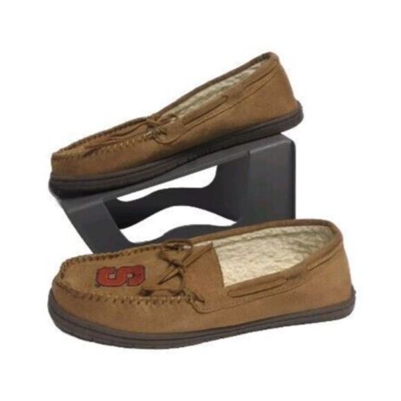 SU Syracuse University NCAA Women 10  Moccasin Slippers Logo - Picture 2 of 10